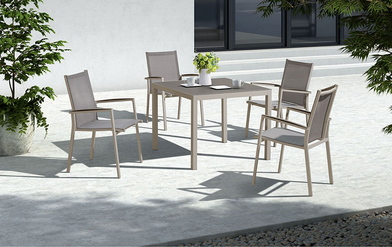 铝合金特斯林一桌四椅 铝合金特斯林一桌四椅